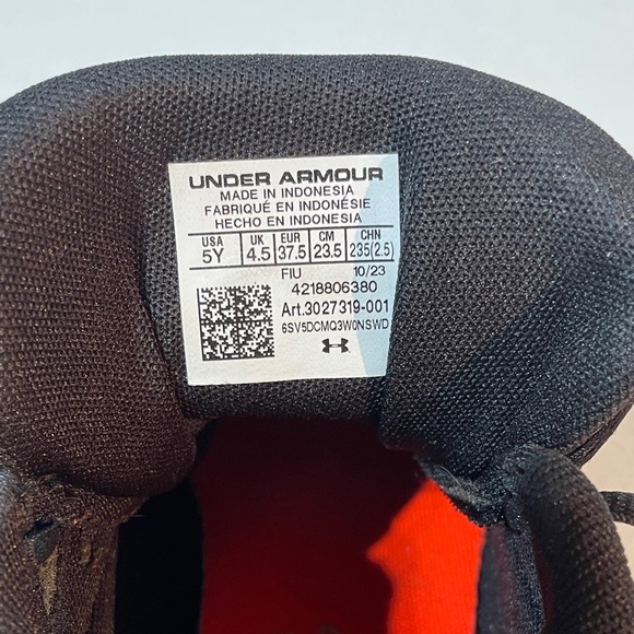 Under Armour Spotlight Franchise 4 RM Jr. Phoenix Fire Baseball Cleats EUC - Picture 10 of 15